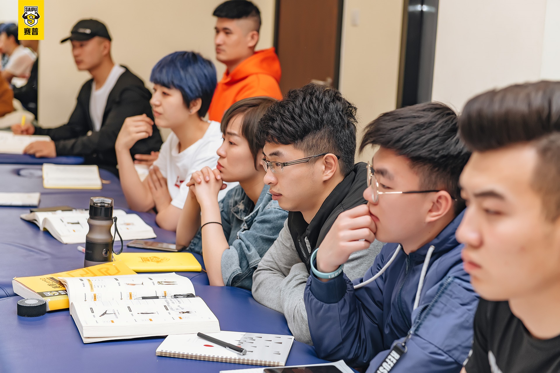 赛普健身教练培训基地学员