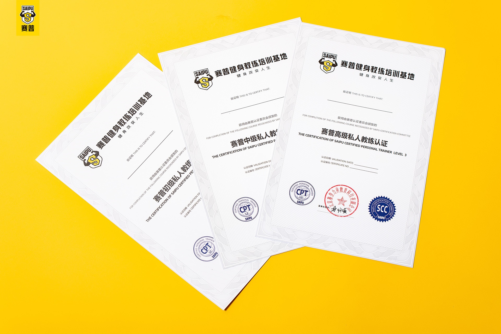 赛普健身教练培训基地资格证书 赛普健身教练培训基地资格证书