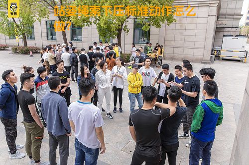 站姿绳索下压标准动作怎么做？