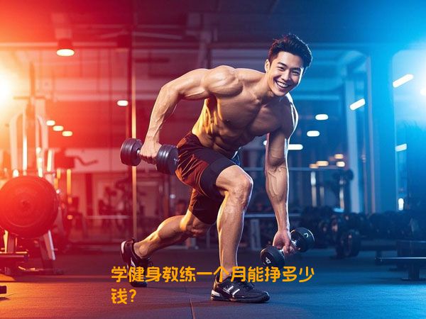 学健身教练一个月能挣多少钱？
