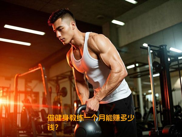 做健身教练一个月能赚多少钱？