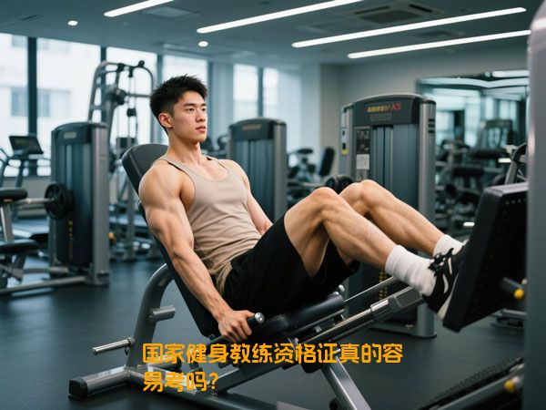 国家健身教练资格证真的容易考吗？