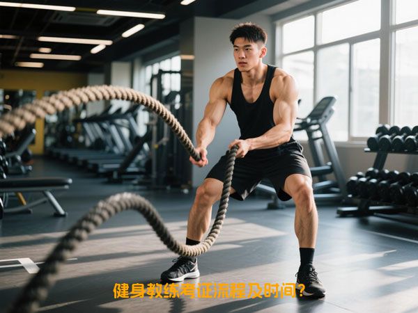 健身教练考证流程及时间？