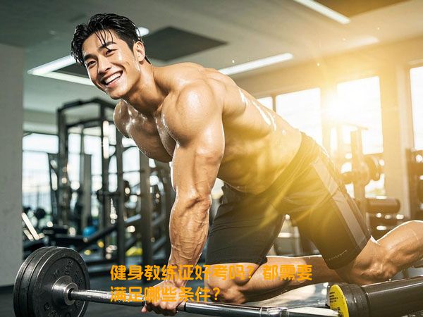 健身教练证好考吗？都需要满足哪些条件？