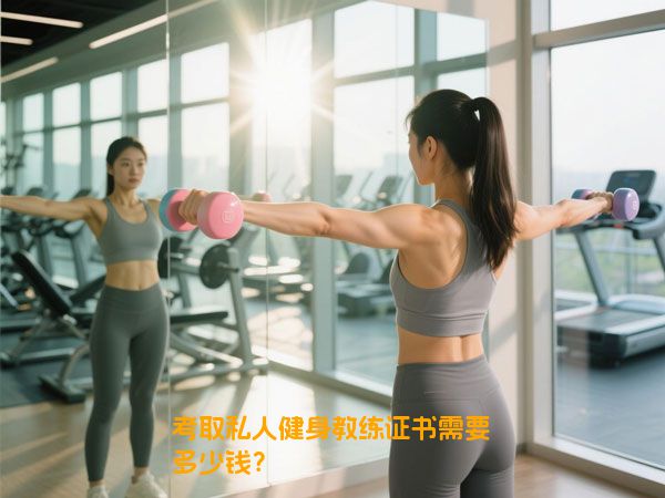 考取私人健身教练证书需要多少钱？