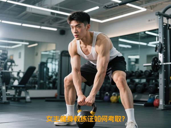 女生健身教练证如何考取？
