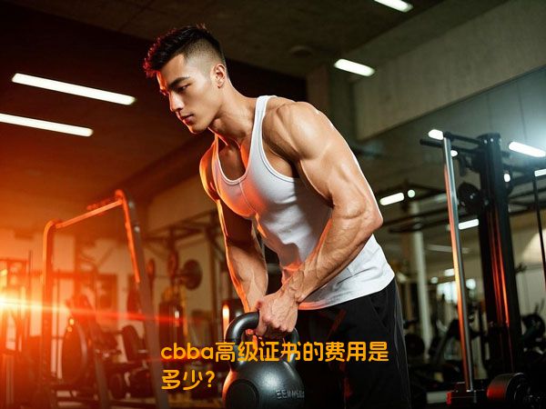 cbba高级证书的费用是多少？