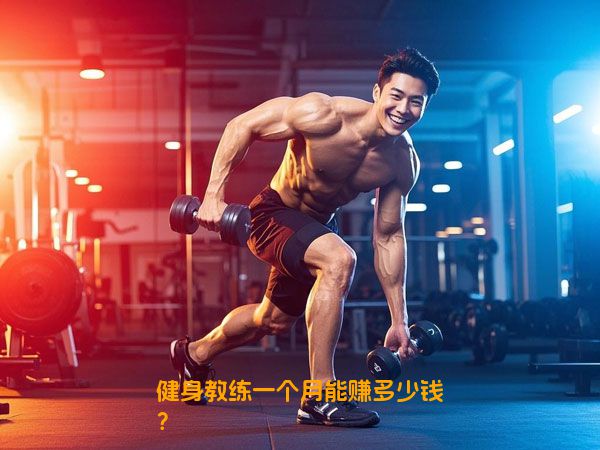 健身教练一个月能赚多少钱？