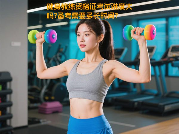 健身教练资格证考试难度大吗?备考需要多长时间?