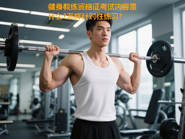 健身教练资格证考试内容是什么?怎样针对性练习?