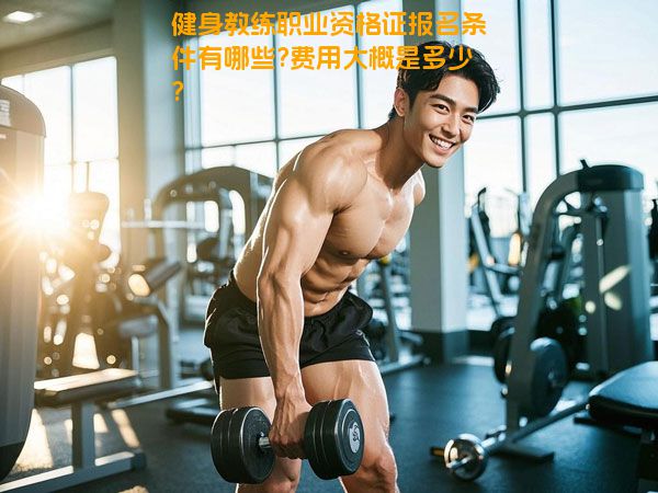 健身教练职业资格证报名条件有哪些?费用大概是多少?