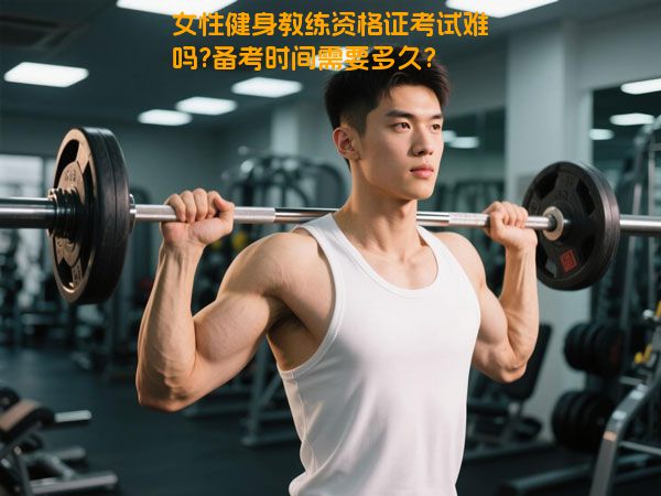 女性健身教练资格证考试难吗?备考时间需要多久?