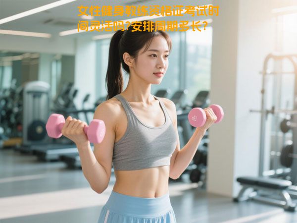 女性健身教练资格证考试时间灵活吗?安排周期多长?