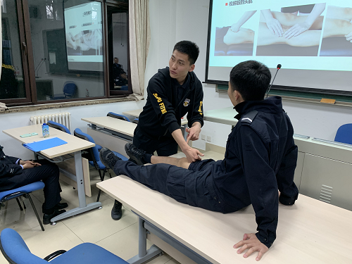 短短90分钟赛普健身公开课带你走进中国人民公安大学了解科学训练