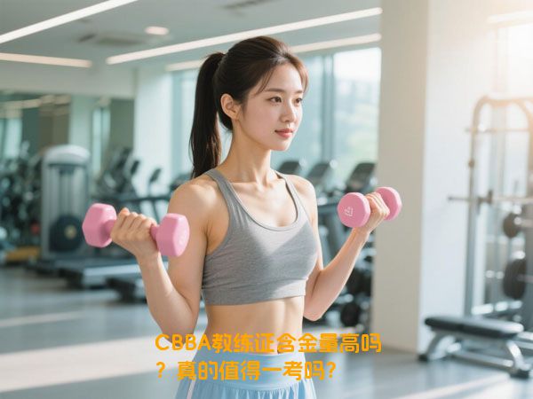 CBBA教练证含金量高吗？真的值得一考吗？