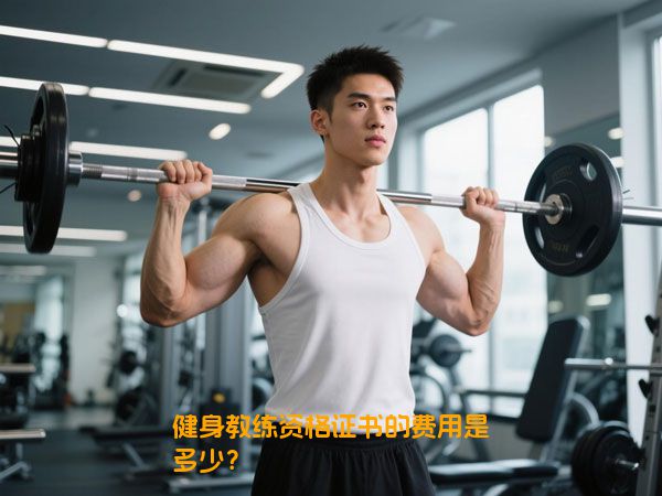 健身教练资格证书的费用是多少？