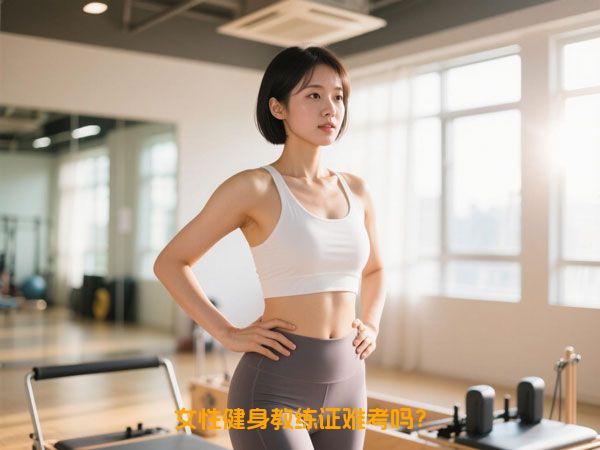 女性健身教练证难考吗？