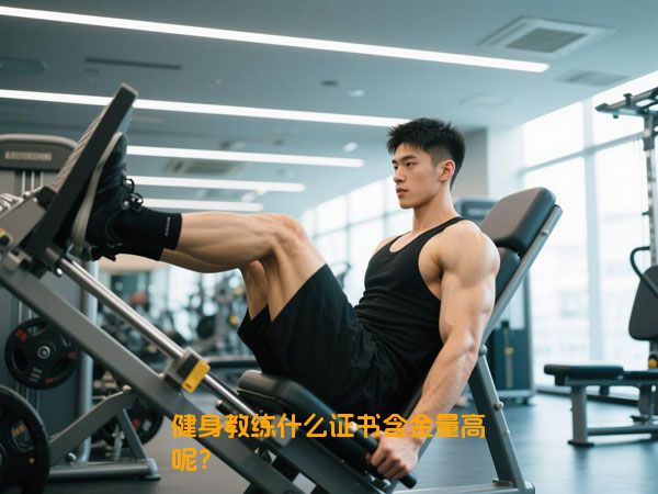 健身教练什么证书含金量高呢？