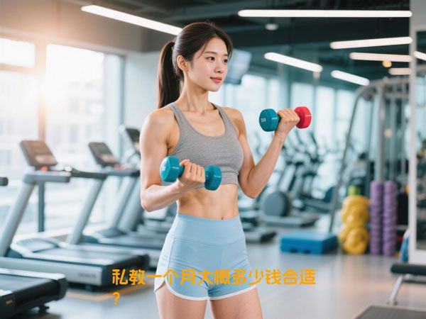 私教一个月大概多少钱合适？
