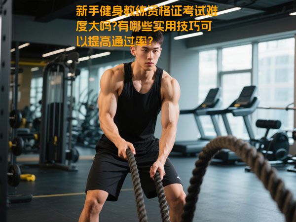 新手健身教练资格证考试难度大吗?有哪些实用技巧可以提高通过率？