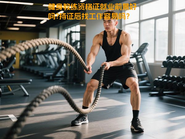 健身教练资格证就业前景好吗?持证后找工作容易吗？