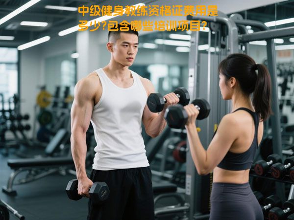 中级健身教练资格证费用是多少?包含哪些培训项目？