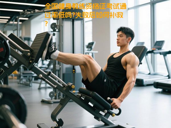 全国健身教练资格证考试通过率低吗?失败后如何补救?