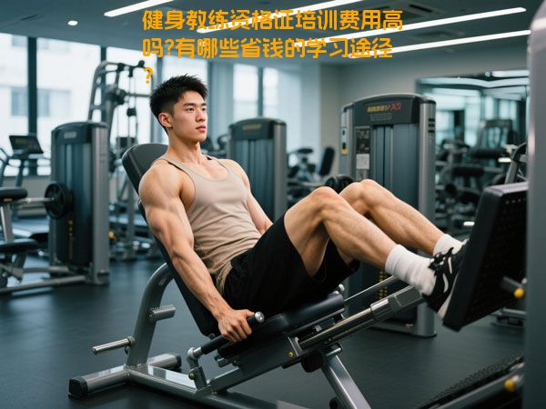 健身教练资格证培训费用高吗?有哪些省钱的学习途径？