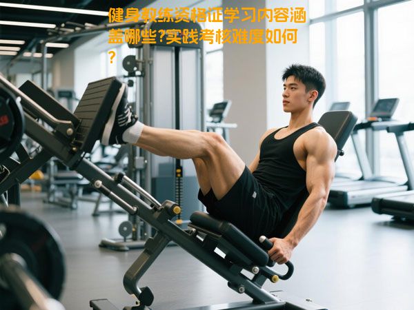 健身教练资格证学习内容涵盖哪些?实践考核难度如何?