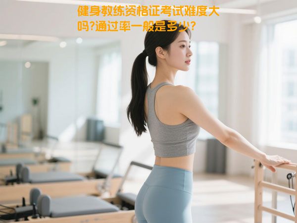 健身教练资格证考试难度大吗?通过率一般是多少?