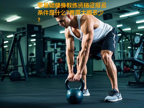 零基础健身教练资格证报名条件是什么?费用大概多少?